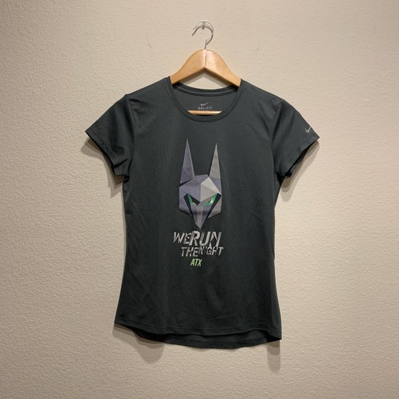 Nike Dri-Fit "We Run The Night ATX" Running Tee - Picture 1 of 8